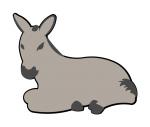 Christmas Nativity: Donkey