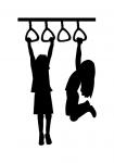 Girls on Monkey Bars