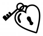 Heart Lock & Key