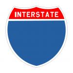 Interstate Road Sign