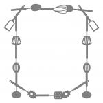 Kitchen Utensil Frame