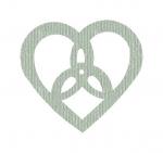 Trinity Knot Heart