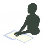 Reading Braille Boy