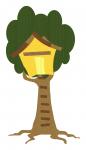 Tree with Treehouse