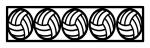 Volleyball Border