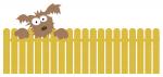 Dog & Fence