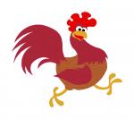 Running Rooster
