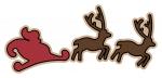 Sleigh and Reindeer