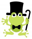 Dressed up Froggy