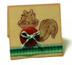 Squirrel Button Card