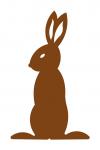 Simple Chocolate Bunny