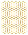 Honeycomb Overlay 8.5x11