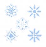 Rosette Snowflakes