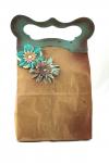 Lunch Sack Gift Bags Vintage Handle