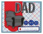 Dad's Chair Card