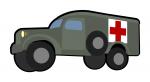 Proud to Serve Army Ambulance