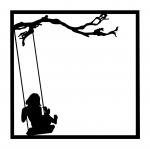 Swinging Girl Overlay