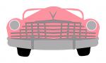 Classic Pink Car