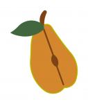Sliced Pear