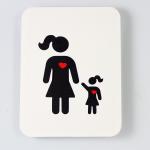 Mommy Daughter Card