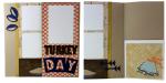 Fall Layouts Turkey Day Collage