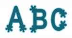 Snowflake Font Cutting Collection