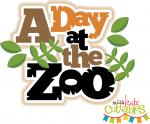 A Day at the Zoo Title