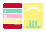 Summer Sun Pocket Cards 
