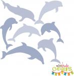 Dolphin Silhouette Set