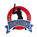 Baseball Team Party: Concessions Sign