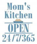 Mom's Kitchen Sign