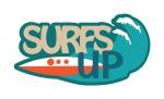 Surfs Up Wave Title