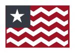 Chevron USA Flag