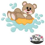 Bear in Float Tube
