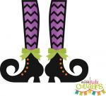 Chevron Witch Shoes