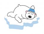 Cold Winter Polar Bear