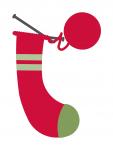 Knitted Christmas Stocking