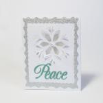 Collection-Cut A-Way Christmas Cards: Snowflake