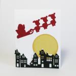 Collection-Cut A-Way Christmas Cards: Cityscape