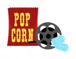 Movie, Popcorn, Reel
