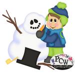 QTP Building Snowman-Boy