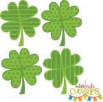 Assorted Four Leaf Clovers
