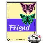 Friend Butterfly Card