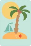 Summer Style Pocket Cards: Palm Tree