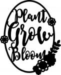 Plant Grow Bloom