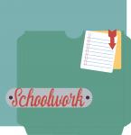 School Days Album Collection: School Work Layout