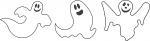 Ghostly Ghosts Happy