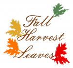 Fall Harvest Leaves Title