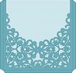 Elegant Card Sleeves Collection: Lace Square Envelope