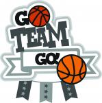 Go Team Go Basketball Title